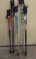 Nové lyžařské hůlky - různé SLEVA /pův.cena Kč 700,--/